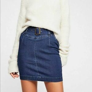 BNWT free people faded indigo